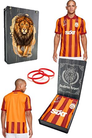 Galatasaray Orijinal Lisanslı 100. Yıl Forma Bileklik Hediyeli Özel Tasarım Hediyelik Ahş