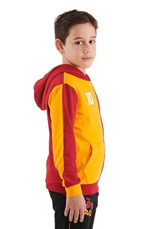 Galatasaray Orijinal Metin Oktay Kapüşonlu Çocuk Sweat 