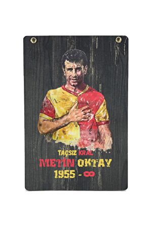 Galatasaray Orijinal Metin Oktay Kapüşonlu Çocuk Sweat Hediyelik Ahşap Kutulu