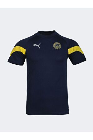 Fenerbahçe Orijinal Puma V Yaka Lacivert Antrenman T-Shirt