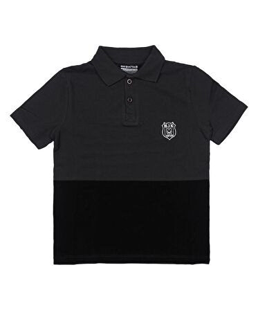 Beşiktaş Orijinal Polo Yaka Çocuk T-shirt Hediyelik Ahşap Kutulu