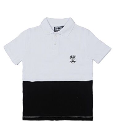 Beşiktaş Orijinal Polo Yaka Çocuk T-shirt Hediyelik Ahşap Kutulu