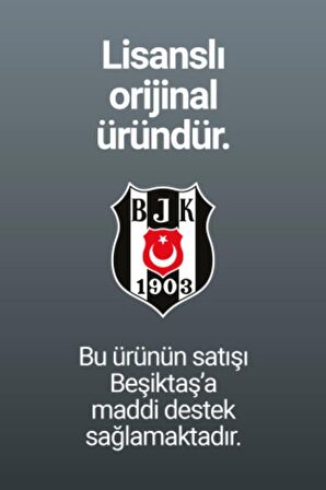 Beşiktaş Orijinal Lisanslı Antrasit Siyah Çocuk T-shirt