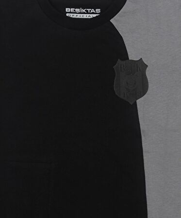 Beşiktaş Orijinal Sıfır Yaka Çocuk T-shirt Hediyelik Ahşap Kutulu