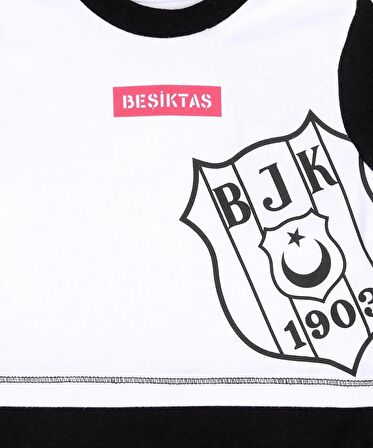 Beşiktaş Orijinal Uzun Kol Bebek Body & Zıbın