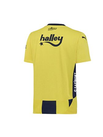 Fenerbahçe Orijinal Lisanslı Unisex 24-25 Yeni Sezon Sarı Lacivert Çubuklu Çocuk Forma Ahşap Kutulu