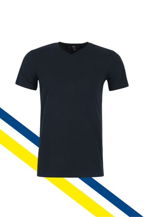 Fenerbahçe Orijinal Lisanslı Erkek Club Nakış Lacivert T-shirt  