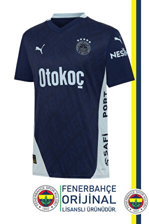 Fenerbahçe Orijinal Lisanslı Unisex 24-25 Yeni Sezon Mavi Forma Kanarya Baskılı Hediyelik Kutulu