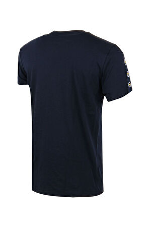 Fenerbahçe Orijinal Lisanslı Sıfır Yaka Basic T-Shirt 