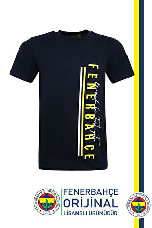 Fenerbahçe Orijinal Lisanslı Sıfır Yaka Tribün T-Shirt 