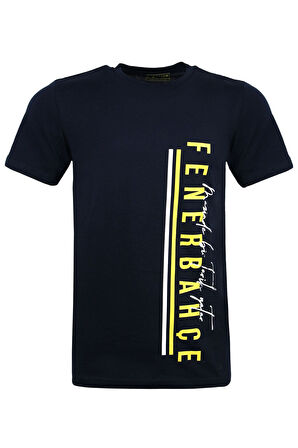 Fenerbahçe Orijinal Lisanslı Sıfır Yaka Tribün T-Shirt 