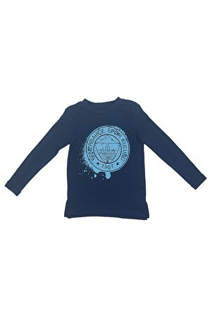 Fenerbahçe Orijinal Lisanslı Yaldızlı Fb Logo Çocuk Sweat