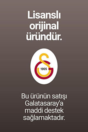 Galatasaray Orijinal Lisanslı Sarı Kırmızı 2'li Bileklik Aslan Baskılı Hediyelik Ahşap Kutulu