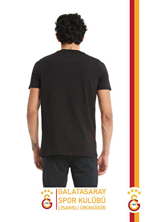 Galatasaray Orijinal Lisanslı Büyük Logolu T-Shirt