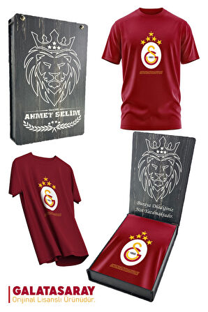 Galatasaray Orijinal Lisanslı 5 Yıldız Geliyor T-Shirt