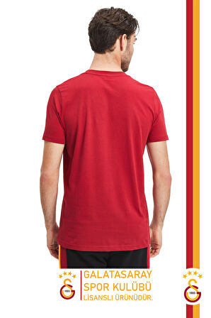 Galatasaray Orijinal Lisanslı Kırmızı Erkek T-Shirt
