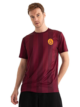 Galatasaray Orijinal Lisanslı Match Day T-Shirt Gs Aslan Baskılı Hediyelik Ahşap Kutulu