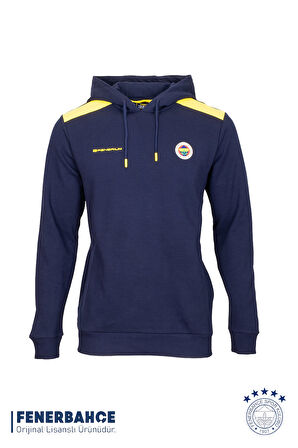 Fenerbahçe Orijinal Lisanslı Kapüşonlu Sweat Eşofman Alt Set