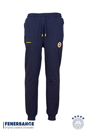 Fenerbahçe Orijinal Lisanslı Kapüşonlu Sweat Eşofman Alt Set