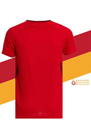 Galatasaray Orijinal Lisanslı Umbro V Yaka Kırmızı T-Shirt