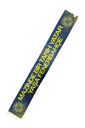 Fenerbahçe Orijinal Lisanslı Mazinde Bir Tarih Yatar Fenerbahçe Şal Atkı ve Hybrt Tükenmez Kalem Set