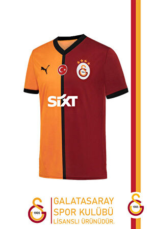 Galatasaray Orijinal 2024/2025 Parçalı İç Saha Taraftar Forma Hediyelik Ahşap Kutulu