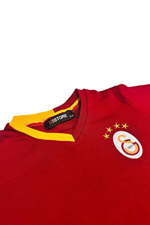 Galatasaray Orijinal Lisanslı Kırmızı Basic Çocuk T-shirt