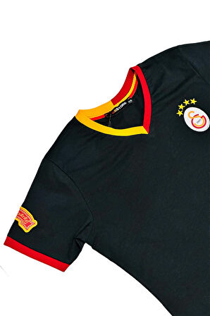 Galatasaray Orijinal Lisanslı Siyah Basic Çocuk T-shirt