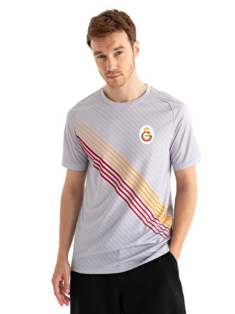 Galatasaray Orijinal Lisanslı Match Day Gri T-Shirt
