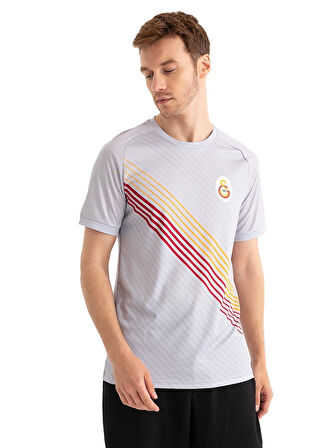 Galatasaray Orijinal Lisanslı Match Day Gri T-Shirt Gs Match Day Gri Hediyelik Ahşap Kutulu