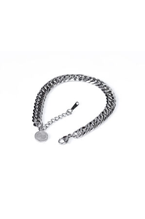 Fenerbahçe Orijinal Lisanslı FB Çelik Kalın Bileklik