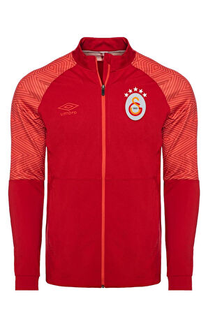 Galatasaray Orijinal Lisanslı Tam Fermuarlı 5 Yıldızlı Kırmızı Sweat