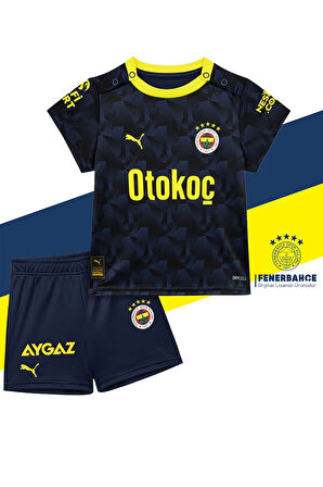 Fenerbahçe Orijinal Lisanslı 23/24 Lacivert Mini Forma Set Hediyelik Ahşap Kutulu