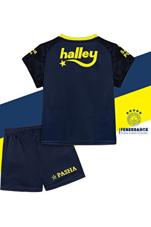 Fenerbahçe Orijinal Lisanslı 23/24 Lacivert Mini Forma Set Hediyelik Ahşap Kutulu