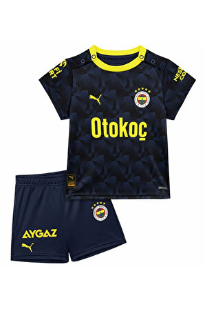 Fenerbahçe Orijinal Lisanslı 23/24 Lacivert Mini Forma Set Hediyelik Ahşap Kutulu