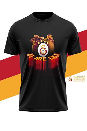 Galatasaray Orijinal Lisanslı 5 Yıldızlı We Are Gala T-Shirt