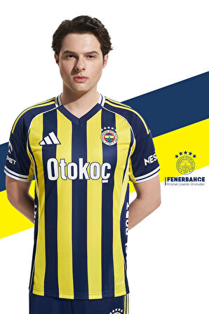 Fenerbahçe Orijinal Lisanslı 2025/26 Çubuklu Yeni Sezon Forma