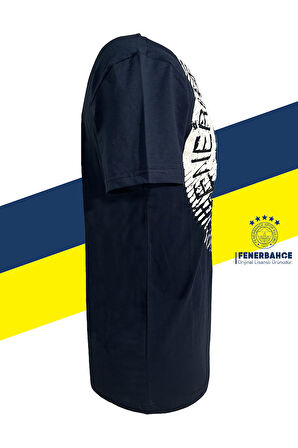 Fenerbahçe Orijinal Lisanslı Tribün 6 Renk Logolu Spor T-Shirt