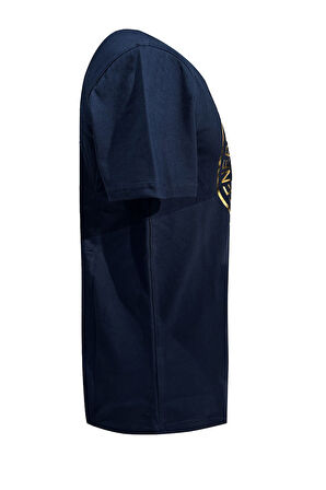 Fenerbahçe Orijinal Lisanslı Tribün Varak Logolu Spor T-Shirt