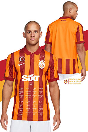 Galatasaray Orijinal Lisanslı 100. Yıl İmzalı Forma