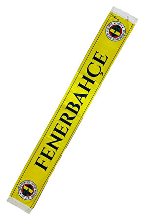 Fenerbahçe Orijinal Lisanslı Her Zaman Hep Seninleyiz Saten Şal Atkı
