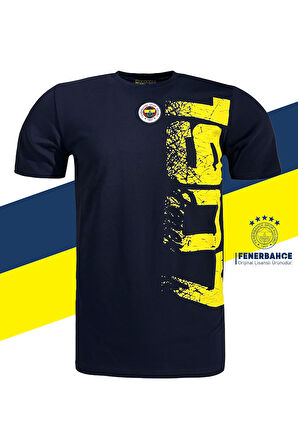 Fenerbahçe Orijinal Lisanslı Tribün 1907 Erkek T-Shirt Hediyelik Ahşap Kutulu