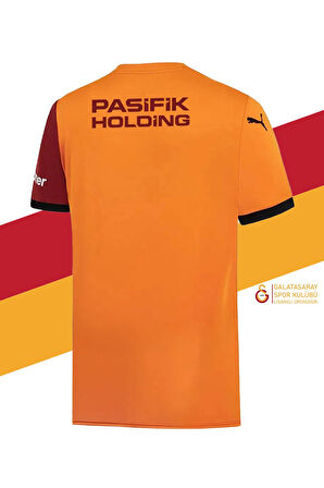 Galatasaray Orijinal 2024/25 Sarı Kırmızı 5 Yıldızlı Taraftar Forma Aslan Baskılı Hediyelik Set