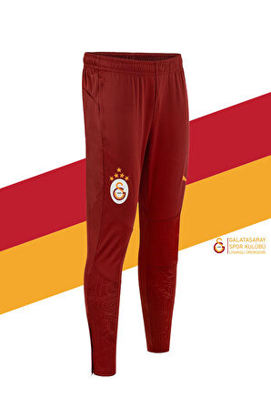 Galatasaray Orijinal Lisanslı A Takım Antrenman 5 Yıldızlı Eşofman Alt Kırmızı