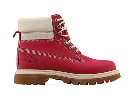 CAT Colorado Dark Pink White Genç Günlük Bot COLORADO DARK PINK WHITE Kırmızı