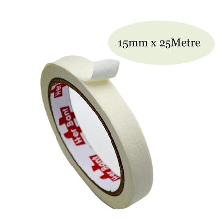 Gen-Of Maskeleme(Krepe) Bandı 15mmx25m 1 Adet