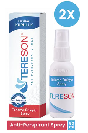 El,ayak, Koltuk Altı Terleme Önleyici Ve Ter Kokusuna Karşı Koruma Antiperspirant Sprey 2x50 ml