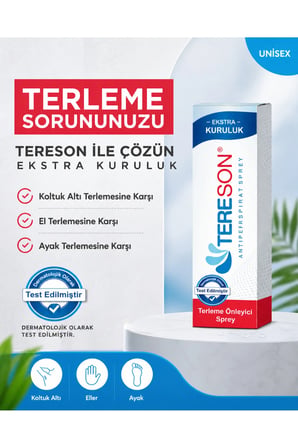 El,ayak, Koltuk Altı Terleme Önleyici Ve Ter Kokusuna Karşı Koruma Antiperspirant Sprey 2x50 ml