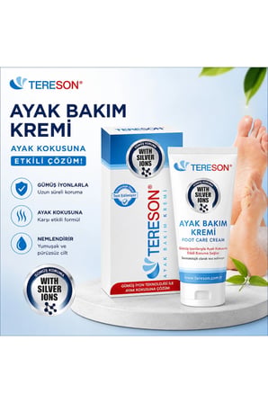Koku Karşıtı Ayak Bakım Kremi 50 Ml (gümüş Iyon Korumalı )