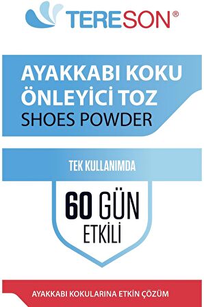 Ayakkabı Koku Önleyici Toz 1 Kutuda 10 Adet Tek Kullanımda 60 Güne Kadar Etkili